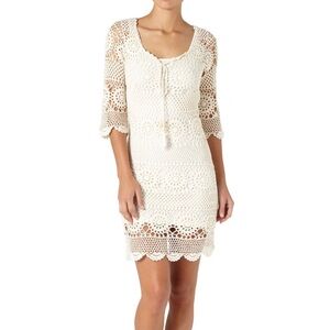 Quicksilver crochet dress